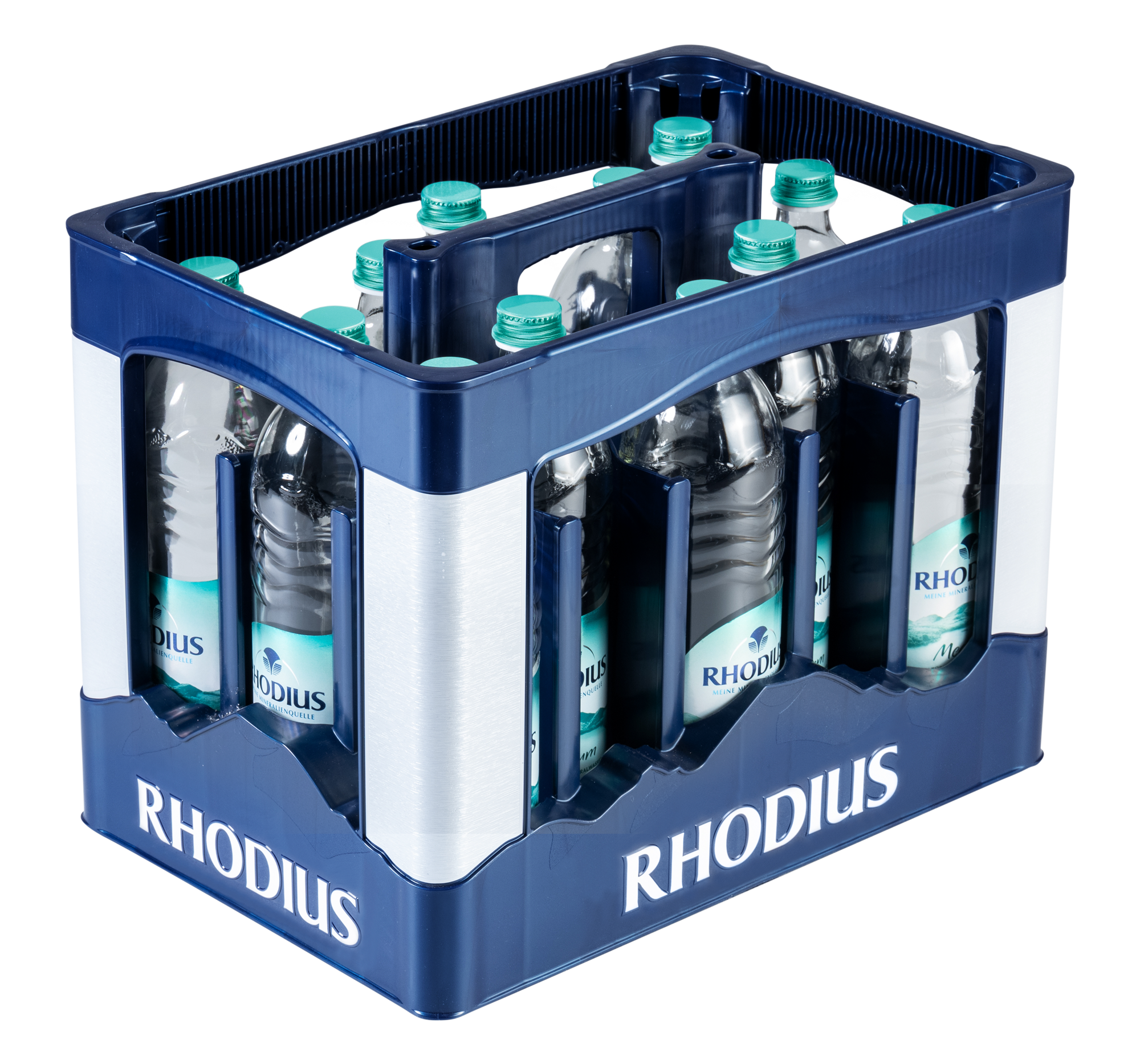 RHODIUS Design Medium - 12 × 0,75 L Glas Kiste