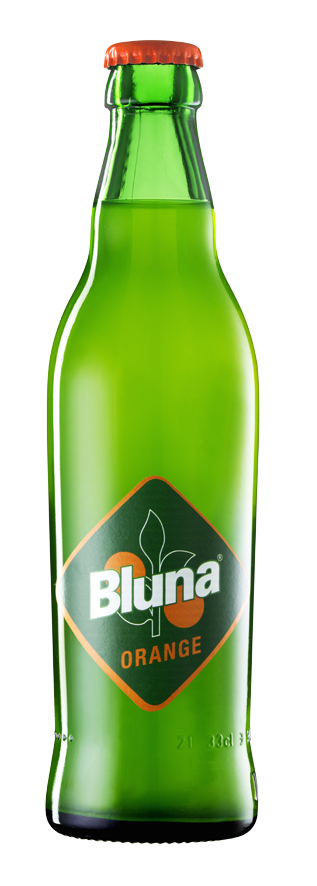 BLUNA Orange - 24 x 0,33 Glas Kiste