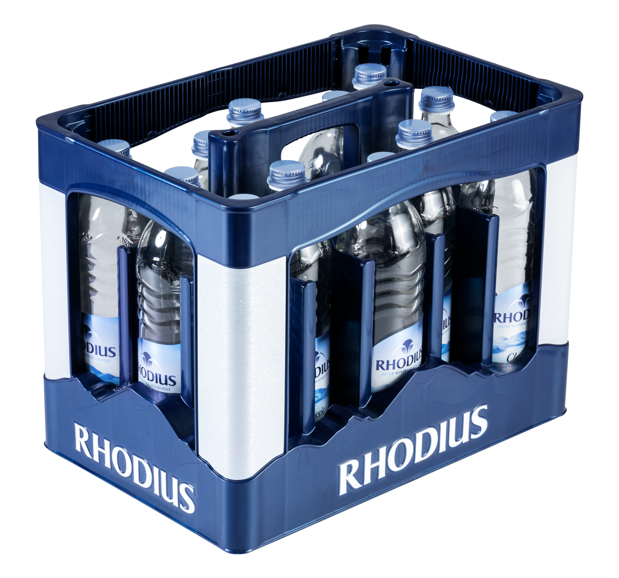 RHODIUS Design Classic - 12 × 0,75 L Glas Kiste