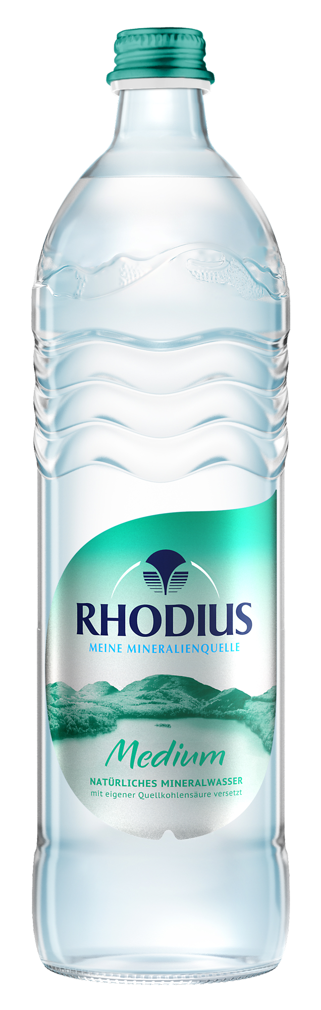 RHODIUS Design Medium - 12 × 0,75 L Glas Kiste